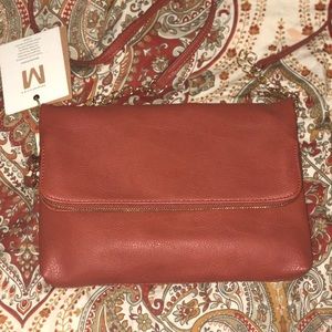 Orange crossbody bag